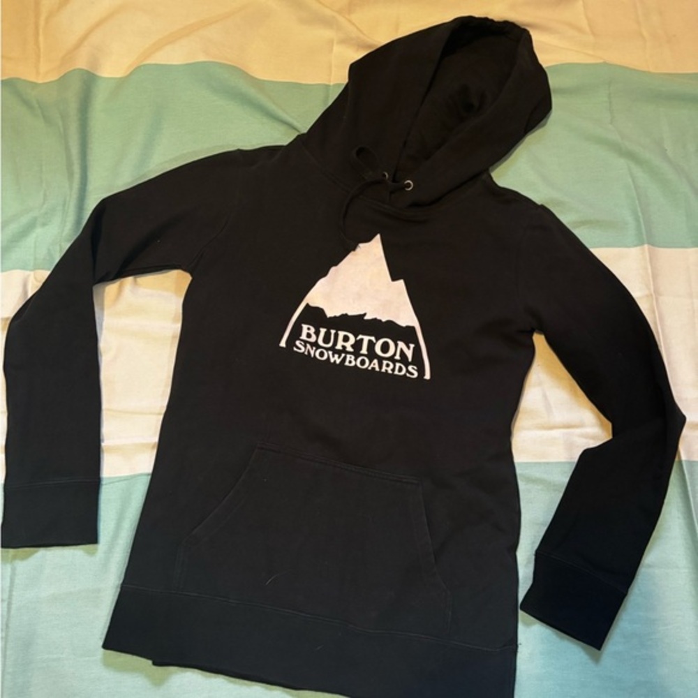 Burton Black Snowboards Hoodie